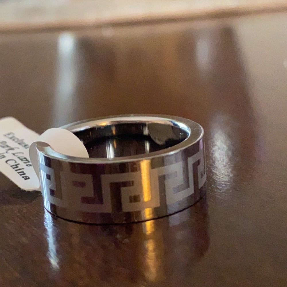 Greek key ring size 8 Park Lane NWT